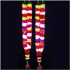 Red, Yellow & white rose petal Garlands - Click here to View more details about this Product
